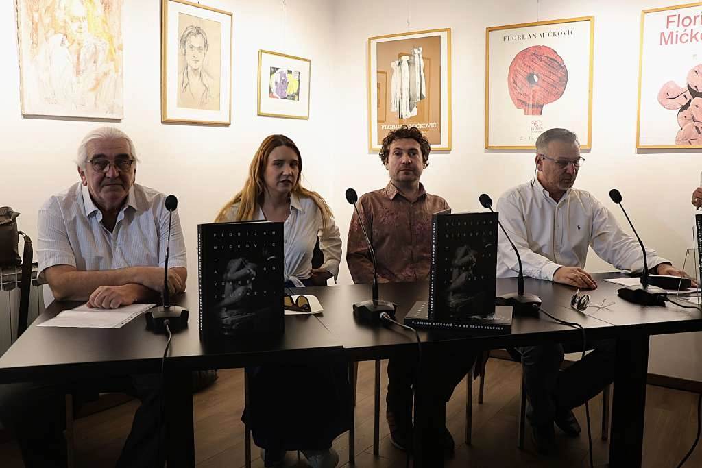 Predstavljena monografija o Florijanu Mićkoviću: Šest desetljeća umjetničkog stvaralaštva